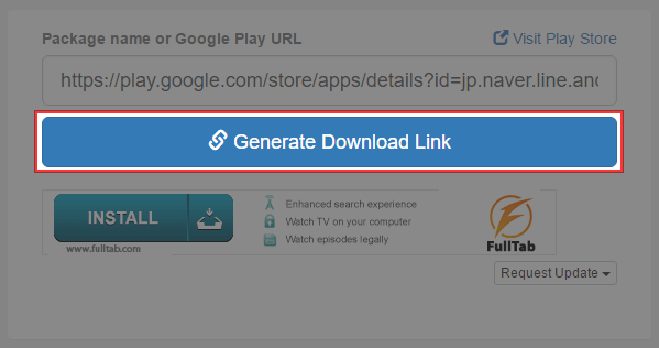 Generate Download Link